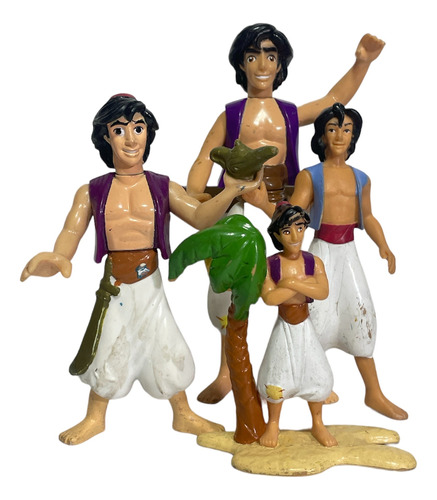 Figuras Coleccionables Disney Aladdin Aladino Mattel 1992