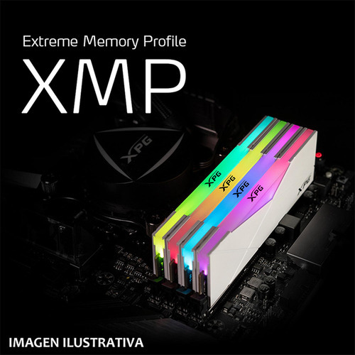 Memoria Ram Adata Xpg Spectrix D50 Ddr4 16gb 4133mhz Blanco