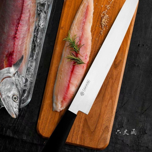 Faca Mundial Sashimi Sushi Inox 8 Pol Profissional 34cm