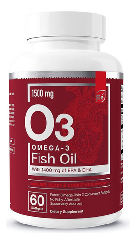Suplemento De Aceite De Pescado Omega-3 De Elementos Esencia