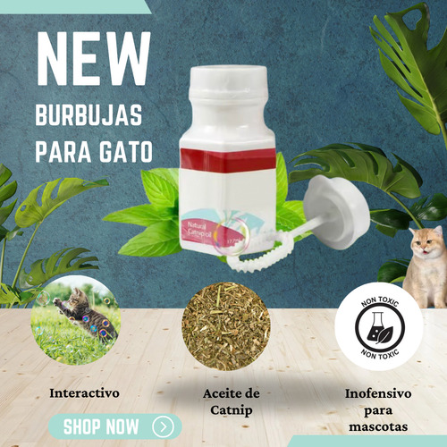 Burbujas De Catnip Para Gatos