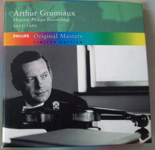 Arthur Grumiaux Violín Box Set 5 Cds Mozart Mendelssohn ( 