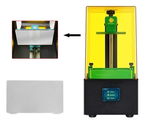 Imdinnogo Bczamd Resina Flexible Build Plate Magnetic Sheet,