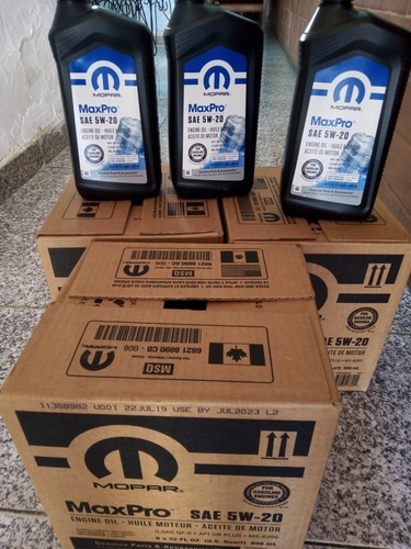 Aceite De Motor 5w/20. Original Mopar.