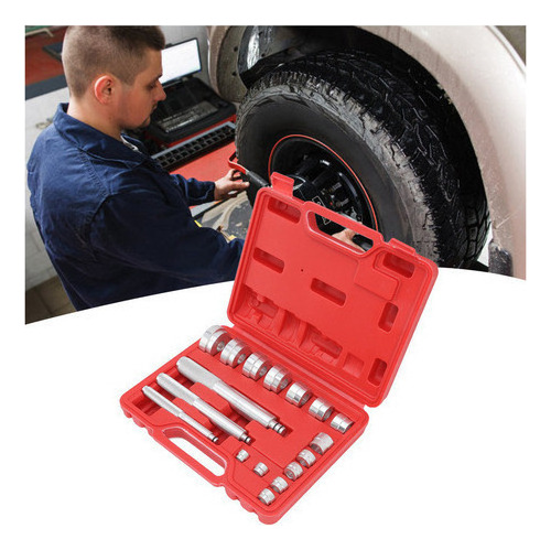 Kit Extractor Instalador De Bujes Automotrices 17 Piezas Dri