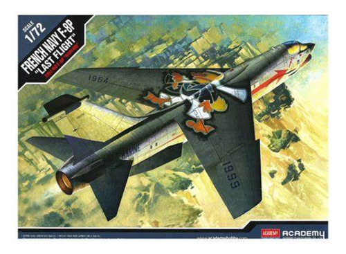 Maqueta Academy French Navy F 8p 1/72 Last Flight