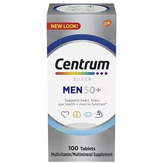 Centrum Men Silver 50 + 100 Tablets Importado Nota Fiscal