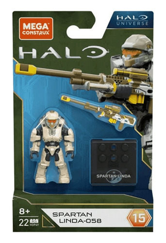 Mega Construx Halo Serie 15 Spartan Linda 058