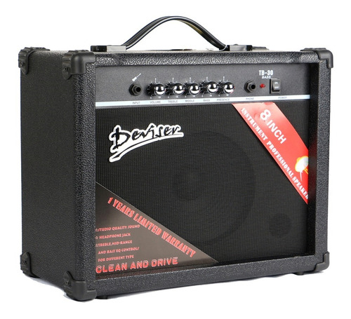 Amplificador Deviser Bajo Yx-tb-30, 30 W Alta Calidad 