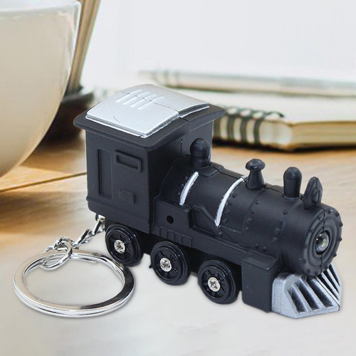 Llavero Tren Llavero Colgante Creatividad Llavero Luz Negro