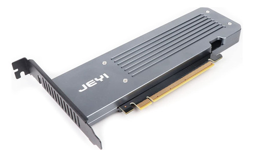 Jeyi Tarjeta De Expansion Quad Nvme Pcie 4.0 Con Carcasa De 