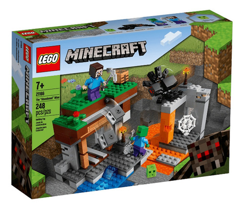 Lego Minecraft A Mina Abandonada 248 Peças Mojang 21166