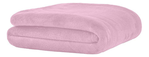 Manta Microfibra Lisa Casal Soft Macia Pink Nectar