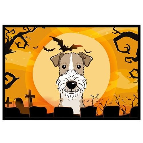 Caroline Tesoros De Halloween Wire Fox Terrier De Pelo