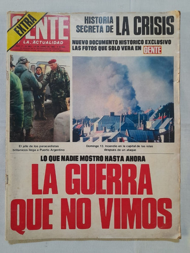#z Revista Gente 883 Extra Guerra De Malvinas Junio 1982