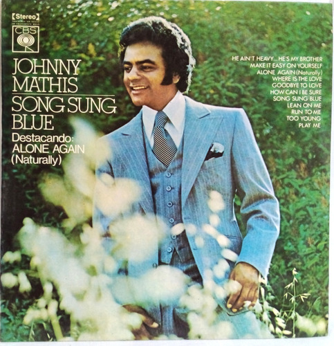 Johnny Mathis Song Sung Blue Lp 1972 Frete 20 