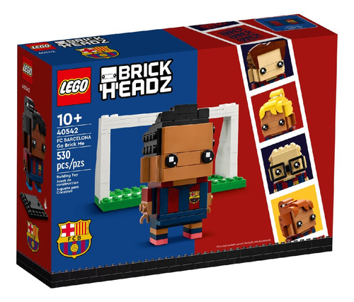 Lego 40542 Brickheadz Jugador Fc Barcelona