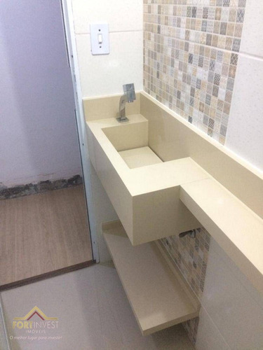 Imagem 6 de 11 de Casa Com 2 Dormitórios À Venda, 69 M² Por R$ 295.000,00 - Tude Bastos (sítio Do Campo) - Praia Grande/sp - Ca0894