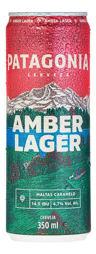 Cerveja Amber Patagonia 350ml