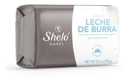 Shelo Jabón Leche De Burra Limpiador, Desmancha Y Aclara