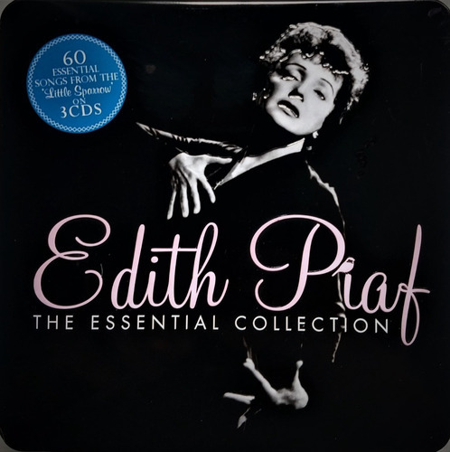 Edith Piaf The Essential Collection  3 Cds Importado 