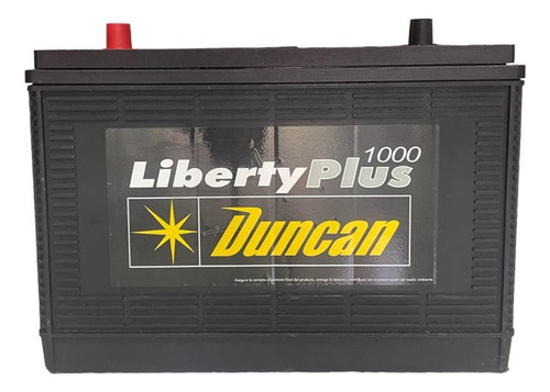 Bateria Carro Duncan 27mr-1000 Amp  Toyota Hilux, Npr, Nhr.