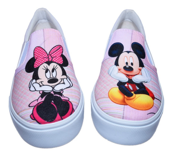 tenis mickey mouse mujer