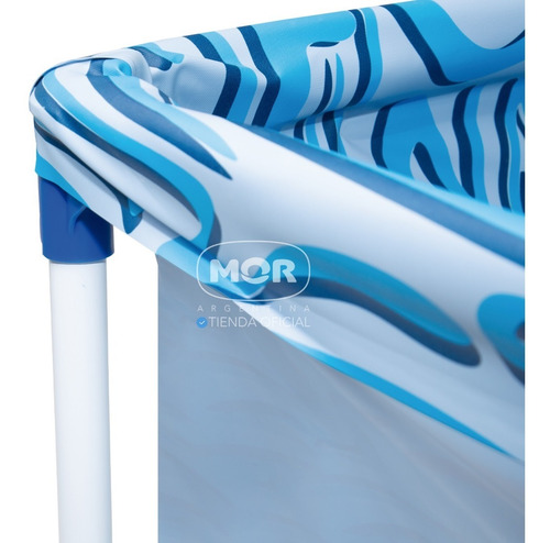 Pileta Lona Estructural Niños Infantil Chicos 1000 Lts Mor