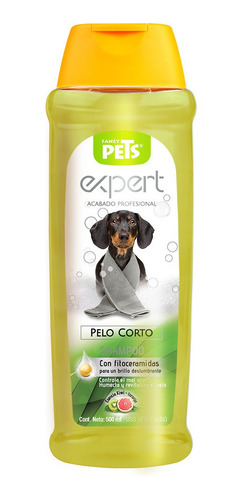 Shampoo Para Perro Expert Pelo Corto 500 Ml Fragancia Frutal