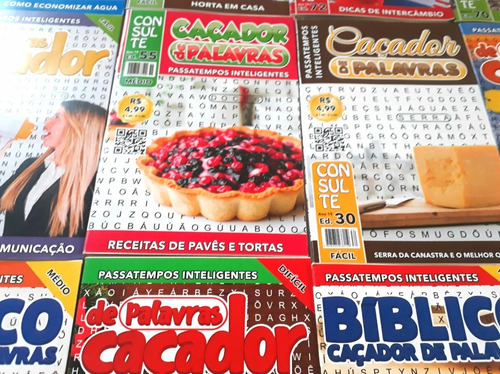 100 Revistas Caça Palavras Passatempos Atacado