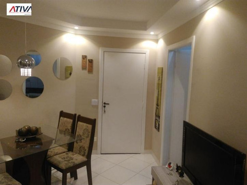 Imagem 2 de 12 de Apartamento 2 Dorm, Salão Festas, Churrasq. No Galo Branco - Apmt35
