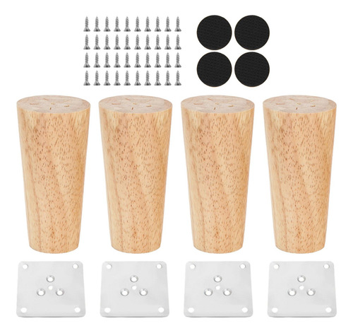 Patas De Gabinete De 4 Piezas, Patas De Altura 10cm