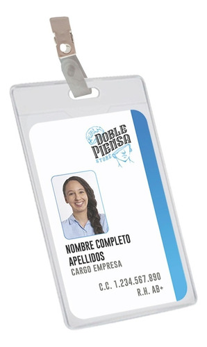 Carnets Personalizados  Gancho - Corporate Id Card - X 6