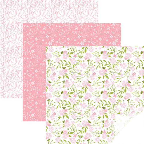 Cricut Estampado Para Planchar, Rosa Florecido, 12  X 17 