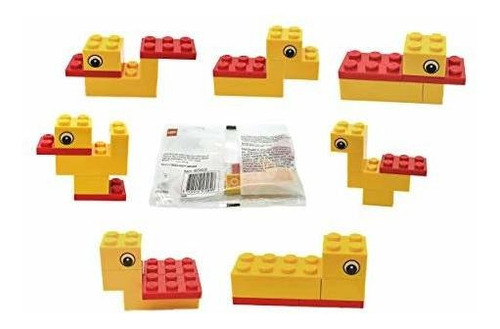 Bolsa De Plástico Lego Education Serious Play Duck 2004-16 Cantidad De Piezas 6