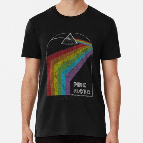 Remera Hermoso Arcoíris Pink Floyd Algodon Premium