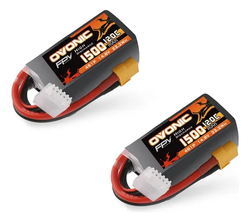 Ovonic Bateria Lipo De Grafeno De 14.8 V 120c 1500 Mah 4s Co