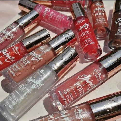Thirsty Pout Hi-shine Lip Gloss Italia Deluxe Acabado Brillo Chic