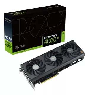 Asus Proart Tarjeta Gráfica Geforce Rtx 4060 Ti 16gb Oc