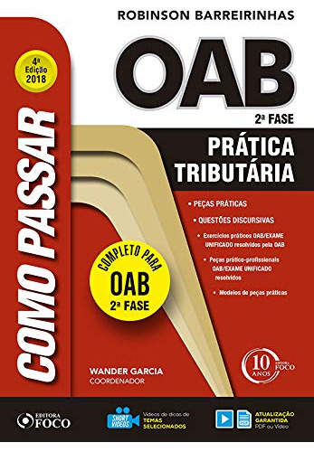 Libro Como Passar Na Oab 2ª Fase ¿ Prática Tributária ¿ 4ª E