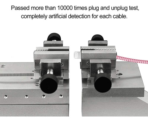 Mfi - Cargador De iPhone Rosa De 10 Pies, Paquete De 3 Cable