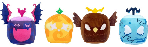 4 Peluches De Peluche Blox Fruits, Navidad, Juegos De Enamor