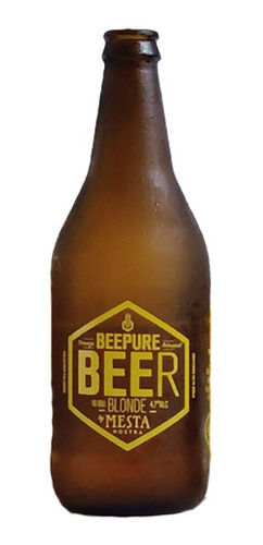 Cerveza Artesanal Beepure Blonde 500ml