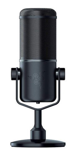 Imagen 3 de 3 de Micrófono Razer Seiren X condensador supercardioide classic black