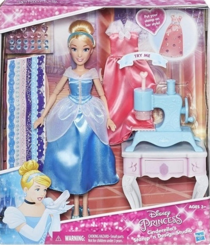 Princesa Cenicienta Disney / Estudio De Moda / Original