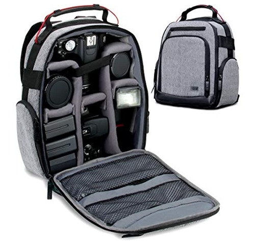 Mochila Para Camara Portatil Usa Gear Para Dslr / Slr (gri