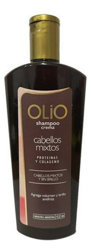 Shampoo Olio Cabellos Mixtos Proteínas Y Colágeno X420ml   