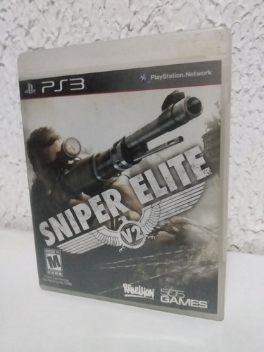 Jogo Sniper Elite V2 Ps3 Midia Física Completo R$69,90 (Usado)