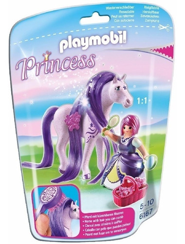 Playmobil 6167 Princesa Viola Con Caballo Intek Mundo Manias