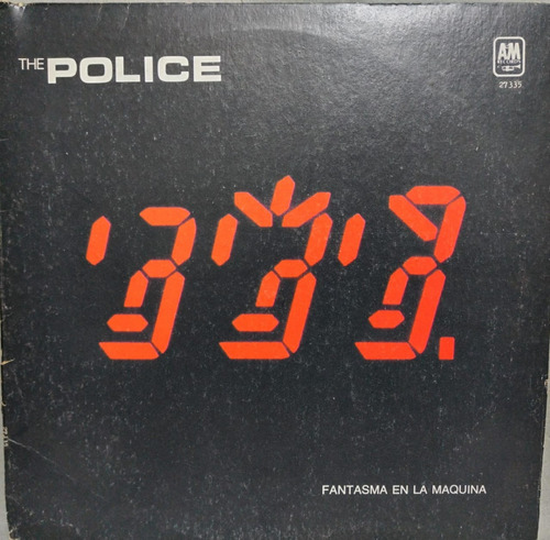 The Police  Fantasma En La Maquina Lp 1981 Excelente